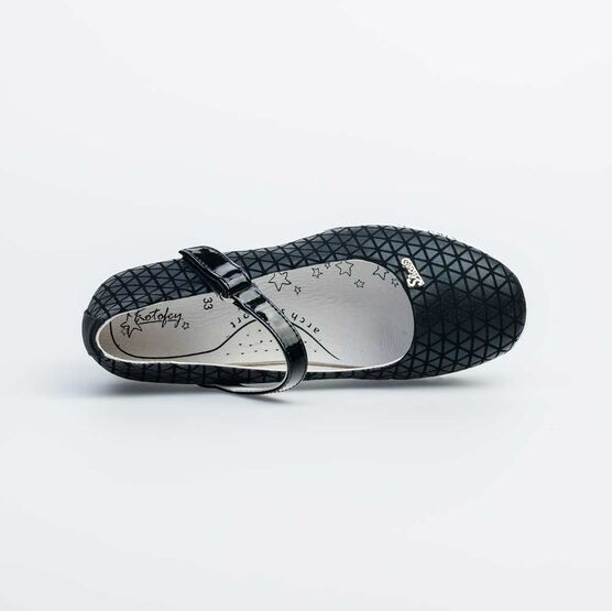 633036-21 Туфли для девочки черный фото №4