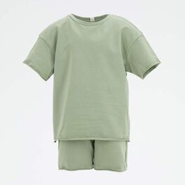 07764060-40 Костюм шорты + футболка оливковый для универсальные оливковый