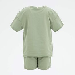 07764060-40 Костюм шорты + футболка оливковый для универсальные оливковый фото №3