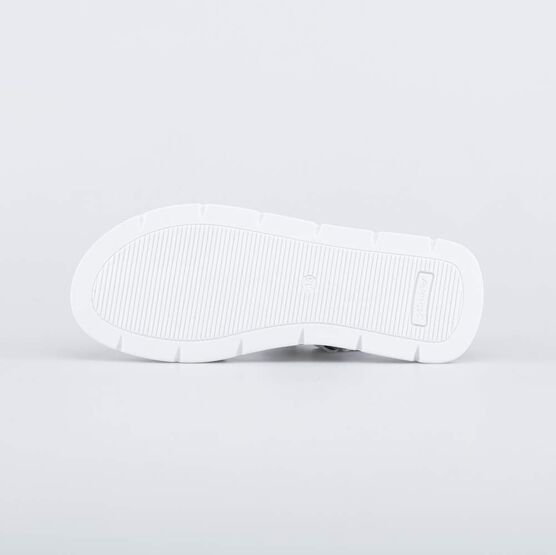 623026-21 Белые босоножки на липучках Цветы для девочки белый фото №3