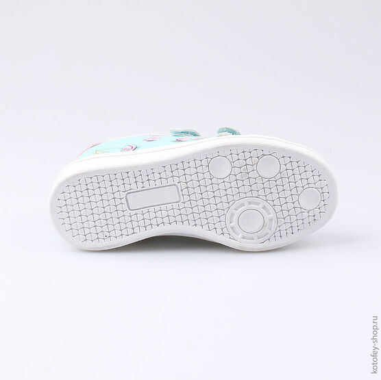 334013-73 Полуботинки для девочки голубой фото №3