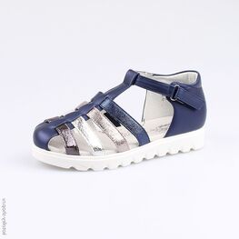 523059-22 Босоножки для девочки светло-синий