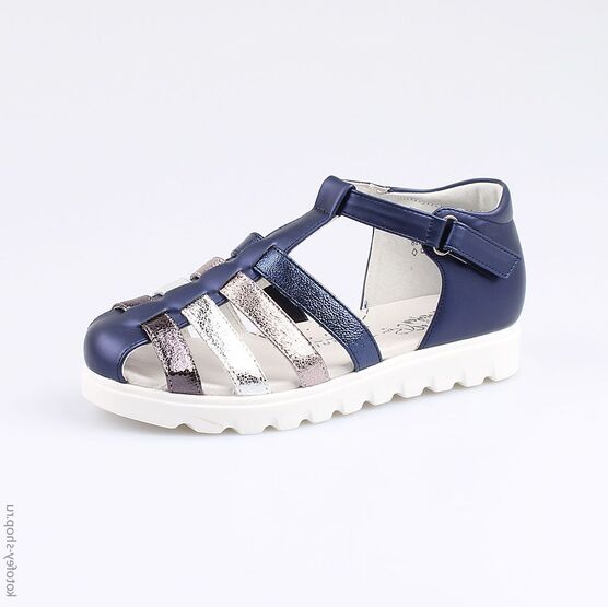 523059-22 Босоножки для девочки светло-синий
