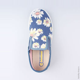 631078-11 Кеды для девочки голубой фото №4