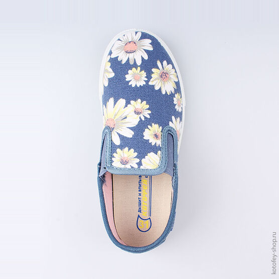 631078-11 Кеды для девочки голубой фото №4