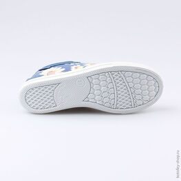 631078-11 Кеды для девочки голубой фото №3