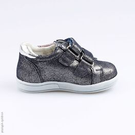 132122-23 Полуботинки для девочки светло-синий фото №2