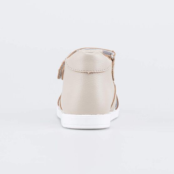 122231-22 Кожаные сандалии для мальчика Мой щенок для мальчики бежевый фото №5