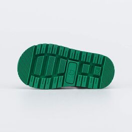 122233-21 Кожаные сандалии на липучках Игра для мальчики синий + зеленый фото №3