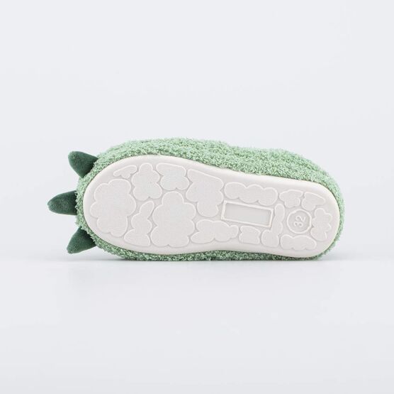 531322-12 Домашние тапочки для мальчика Дино для мальчики зеленый фото №3