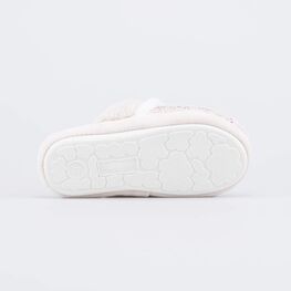 531320-11 Домашние тапочки-шлепки для девочки бежевый фото №3