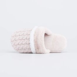 531320-11 Домашние тапочки-шлепки для девочки бежевый фото №4