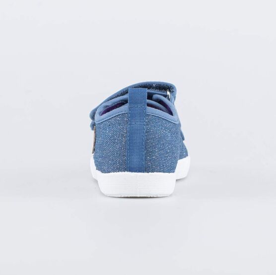 531266-11 Кеды на липучках для девочки голубой фото №5