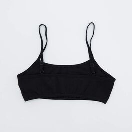 07854021-40 Топ-бюстье для девочки 3 шт. для девочки бел-чер-сер фото №3