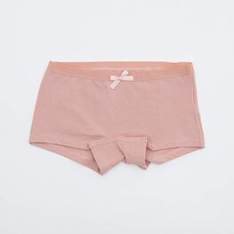 07855022-40 Комплект из 3-х трусов для девочек, сер-бел-роз для девочки сер-бел-роз фото №2