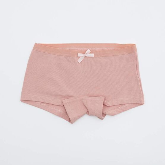 07855022-40 Комплект из 3-х трусов для девочек, сер-бел-роз для девочки сер-бел-роз фото №2
