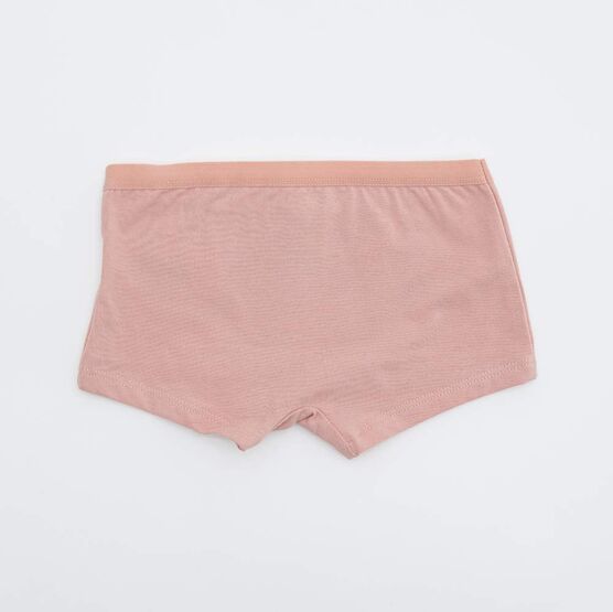 07855022-40 Комплект из 3-х трусов для девочек, сер-бел-роз для девочки сер-бел-роз фото №3