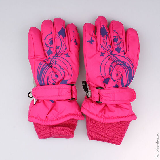 07822049-10 Перчатки детские для девочки розовый