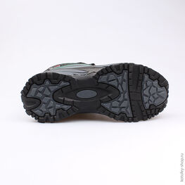 654028-42 Сапожки для мальчики чер-зел фото №3