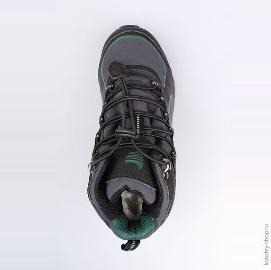 654028-42 Сапожки для мальчики чер-зел фото №4