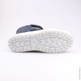 754932-41 Мембранные ботинки для девочки светло-синий фото №3