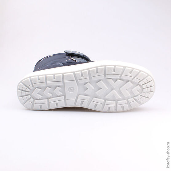 754932-41 Мембранные ботинки для девочки светло-синий фото №3