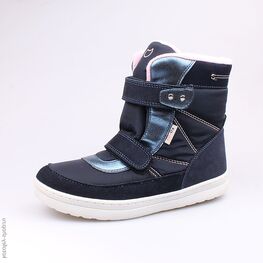 754932-41 Мембранные ботинки для девочки светло-синий
