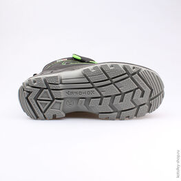 654954-41 Мембранные ботинки для мальчики чер-зел фото №3