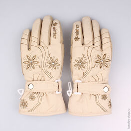 07822055-20 Перчатки детские для девочки бежевый