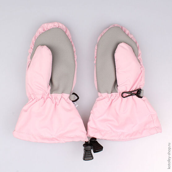 07821034-00 Варежки детские для девочки розовый фото №2