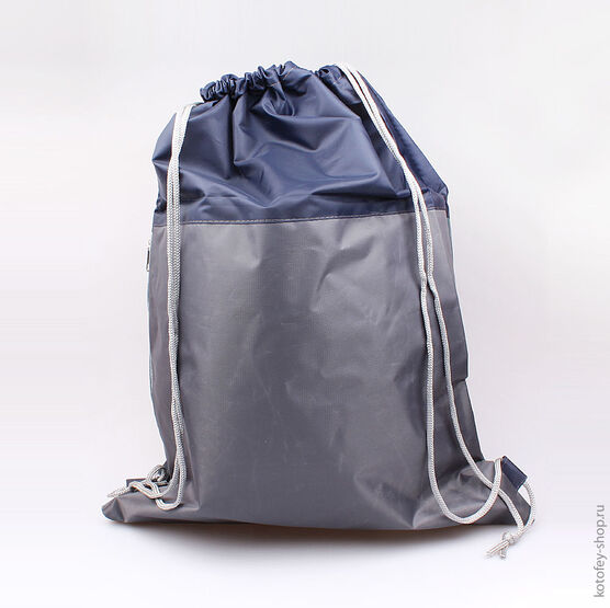 02708032-20 Мешок для сменной обуви для мальчики серый фото №3