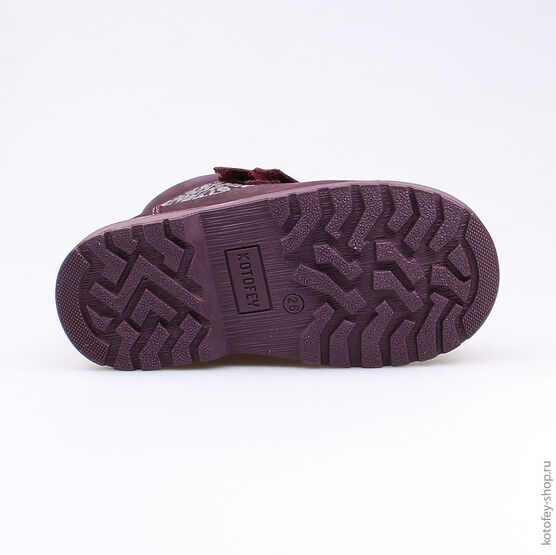 352125-41 Сапожки для девочки фиолетовый фото №3