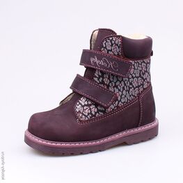 352125-41 Сапожки для девочки фиолетовый
