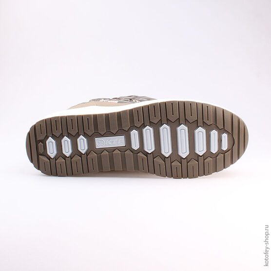 764916-42 Мембранные сапоги для девочки бронзовый фото №3