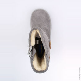 462064-41 Сапожки для девочки серый фото №4