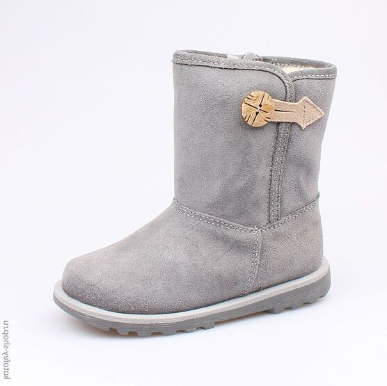 462064-41 Сапожки для девочки серый