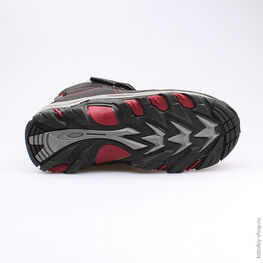 654952-41 Мембранные ботинки для мальчики чер-бор фото №3