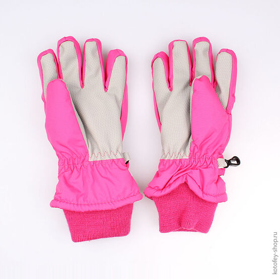 07822030-20 Перчатки детские для девочки розовый фото №2