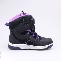 654949-42 Мембранные ботинки для девочки син-фио фото №2