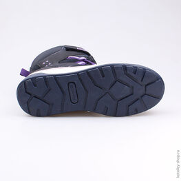 654949-42 Мембранные ботинки для девочки син-фио фото №3