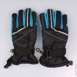 07722053-20 Перчатки детские для мальчики чер-гол