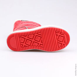 464915-41 Мембранные сапожки для девочки красный фото №3