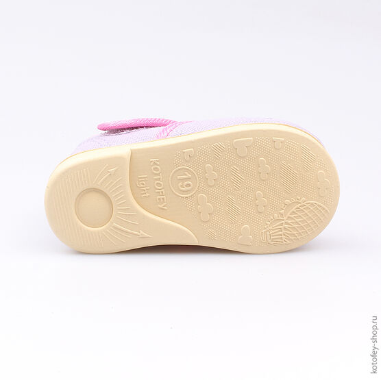 031032-71 Текстильная обувь для девочки сиреневый фото №3