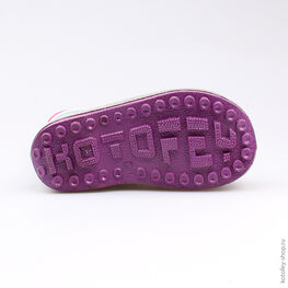 166076-11 Резиновые сапоги для девочки гол-сир фото №3