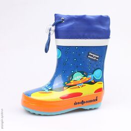 166077-11 Резиновые сапоги для мальчики син-ора