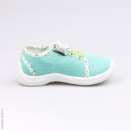 231100-11 Текстильная обувь для девочки бирюзовый фото №2