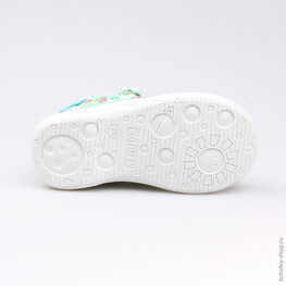 231100-11 Текстильная обувь для девочки бирюзовый фото №3