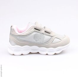 344129-74 Кроссовки для девочки серый фото №2