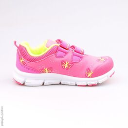 344139-72 Кроссовки для девочки роз-сал фото №2