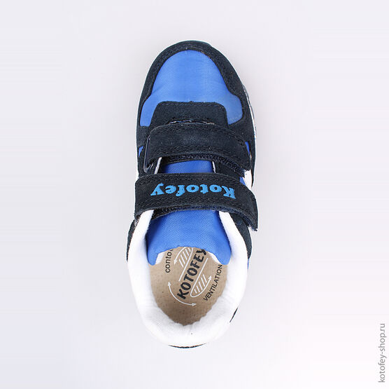 344141-71 Кроссовки для мальчики син-гол фото №4